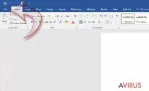 Disable Macros on Windows. Step 1