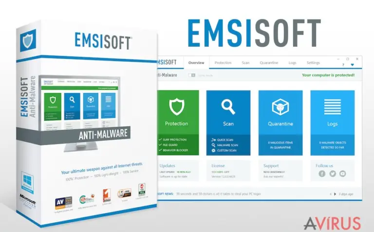 Picture representing Emsisoft Anti-Malware software