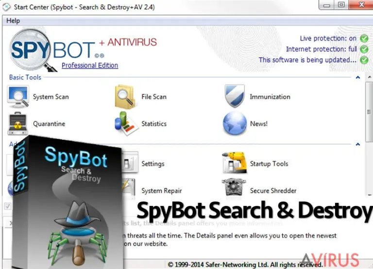 SpyBot Search and Destroy