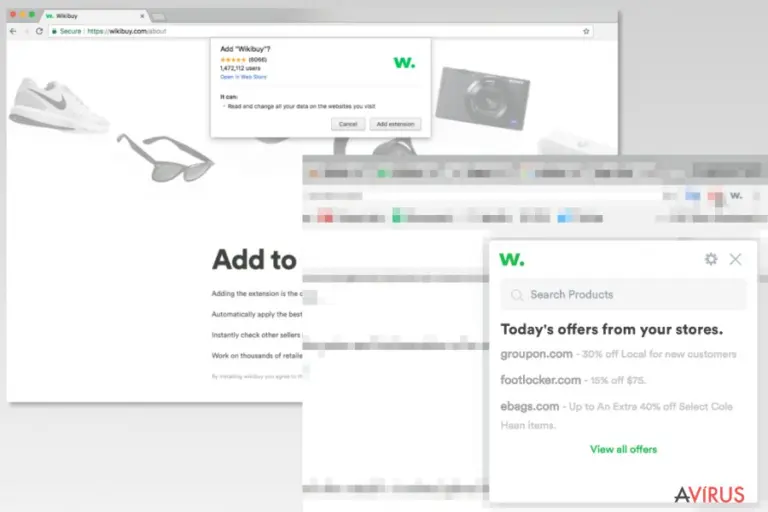 Image of Wikibuy installation