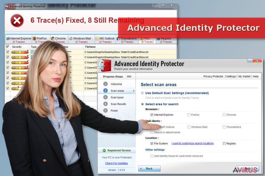 Az Advanced Identity Protector vizsgálata