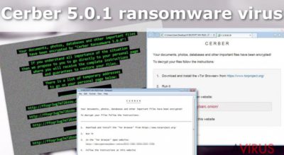 A Cerber 5.0.1 ransomware vírus megjelenése
