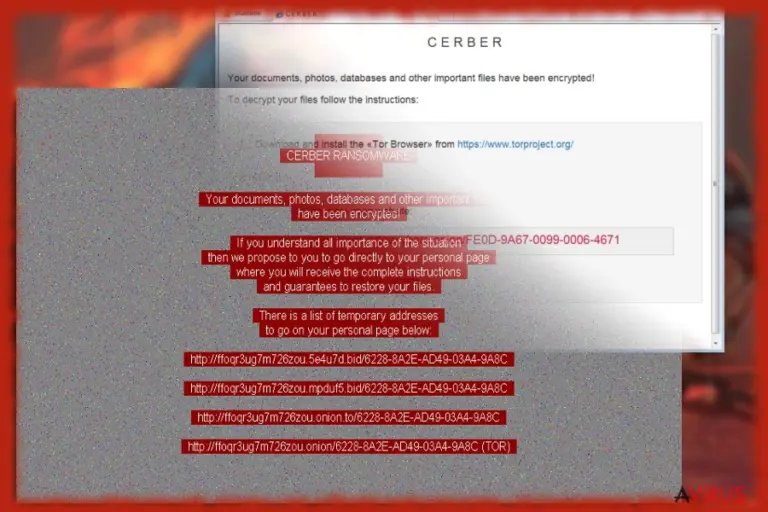 Képernyőkép a Cerber 6-ról