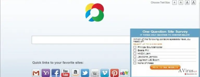 The picture showing Feed Sonic Search virus