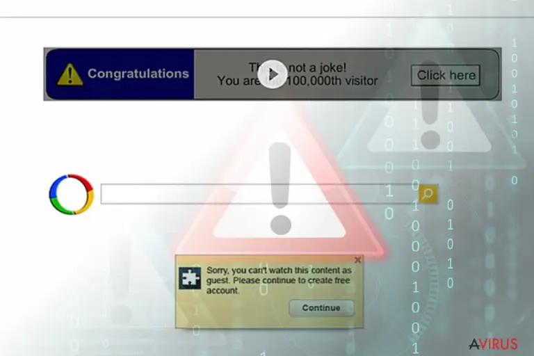 Google Redirect virus (search results)