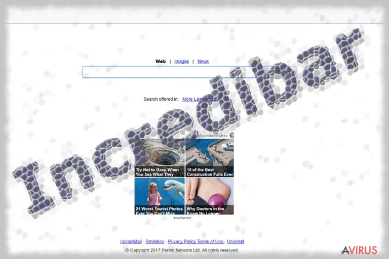 The picture illustrating Incredibar virus