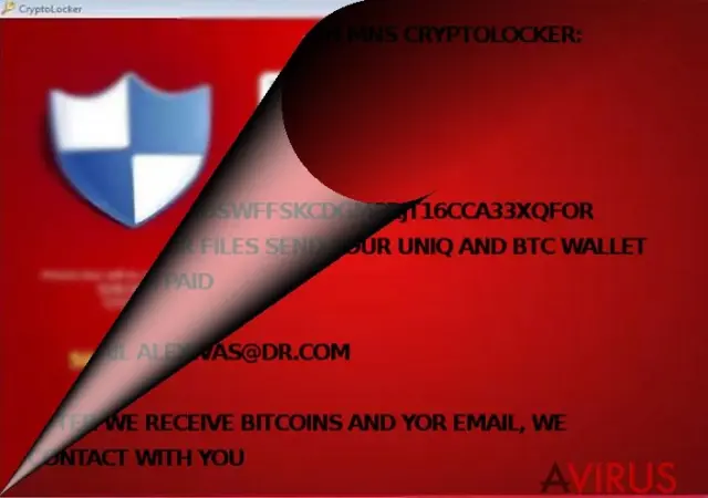 Is MNS Cryptolocker related to CryptoLocker?