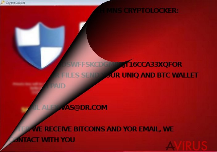 Az MNS Cryptolocker a CryptoLockerhez kötődik?