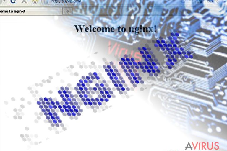 Kép az Nginx malware-ről