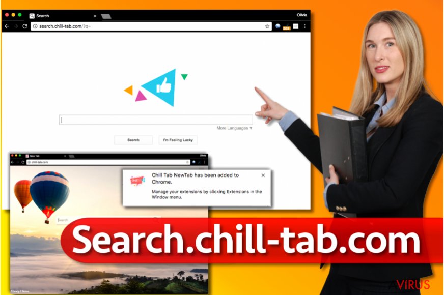 Search.chill-tab.com vírus