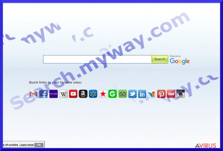 Search.myway.com virus