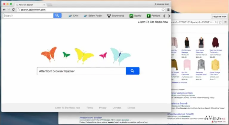 Search.searchlttrn.com hijack