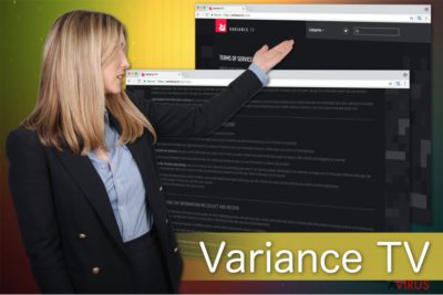 A Variance TV vírus illusztrációja