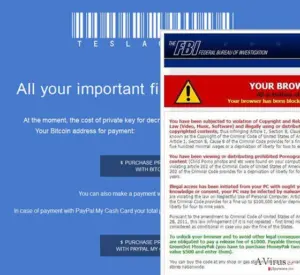 The picture showing zzz file extension ransomware